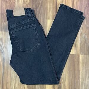 NWT Women’s 23 Madewell The Mid-Rise Perfect Vintage Jeans Clean Black Wash